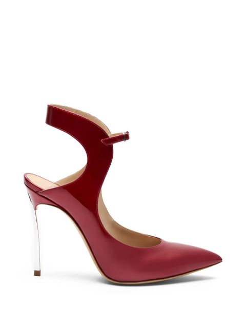 Casadei ankle strap stiletto heel pumps - Red - zdjęcie produktu nr 1