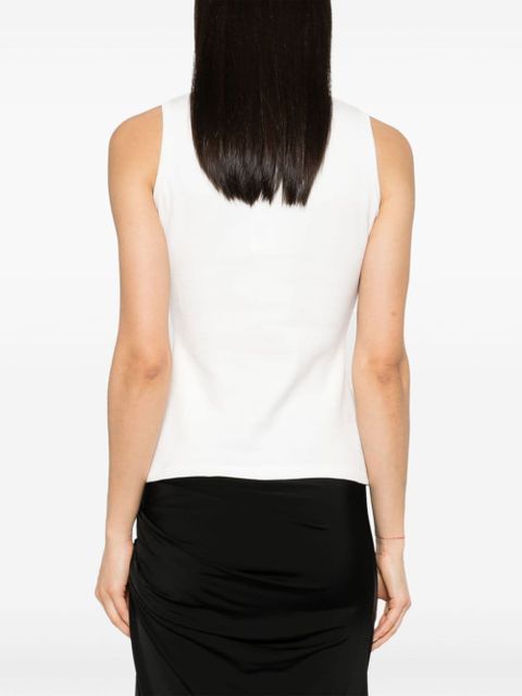 Magda Butrym crochet-bra tank top - Black