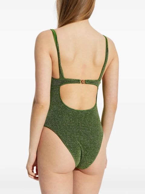 Oséree cut-out swimsuit - Green
