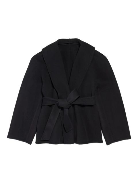 Balenciaga belted wrapped jacket - Black - zdjęcie produktu nr 1
