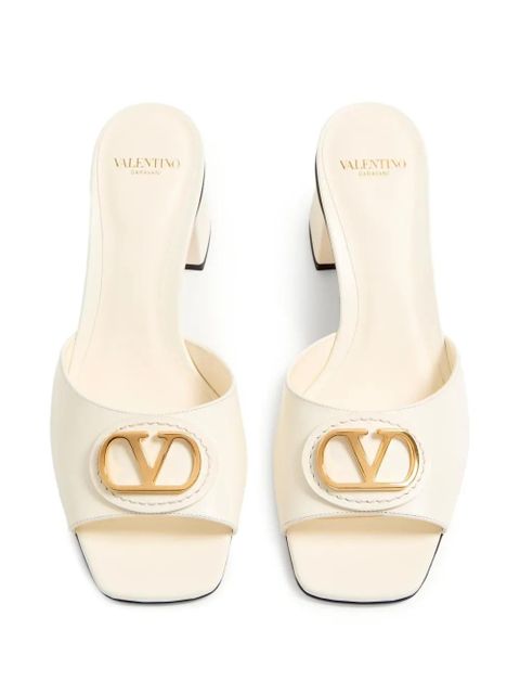 Valentino Garavani 60mm VLogo Signature sandals - White