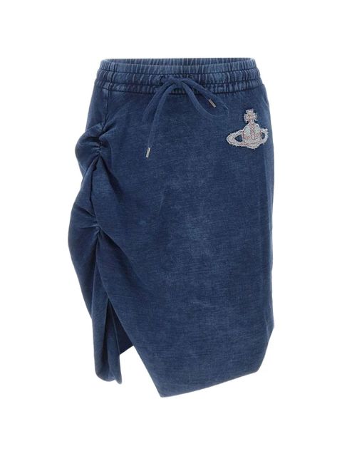 Vivienne Westwood Mini Side Panther skirt - Blue - zdjęcie produktu nr 1