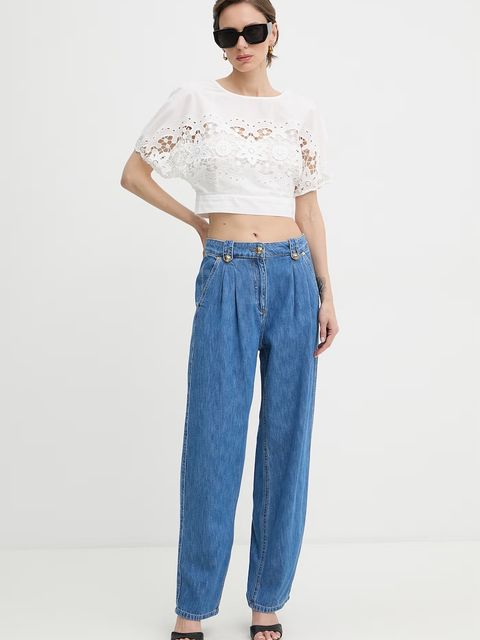 Patrizia Pepe bluzka damska bawełniana - zdjęcie produktu nr 1