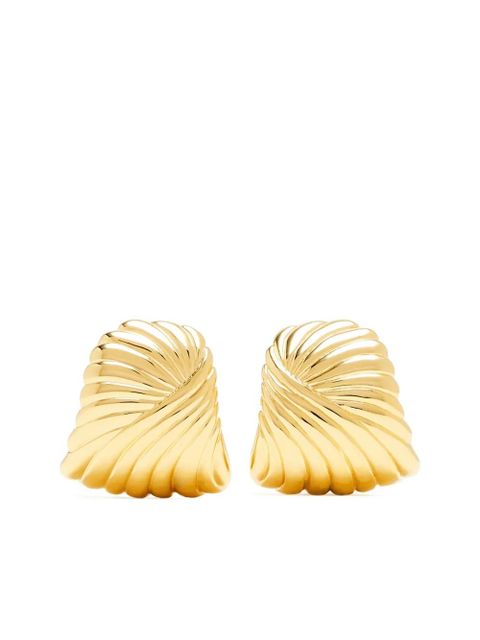Missoma Ripple stud earrings - Gold - zdjęcie produktu nr 1