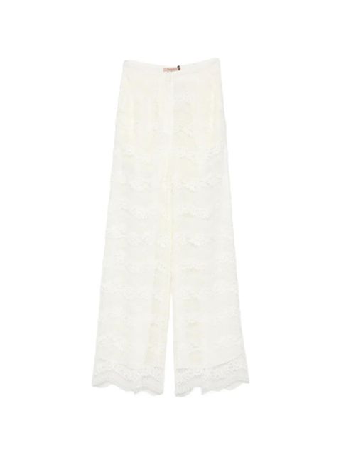 TWINSET lace trousers - White - zdjęcie produktu nr 1
