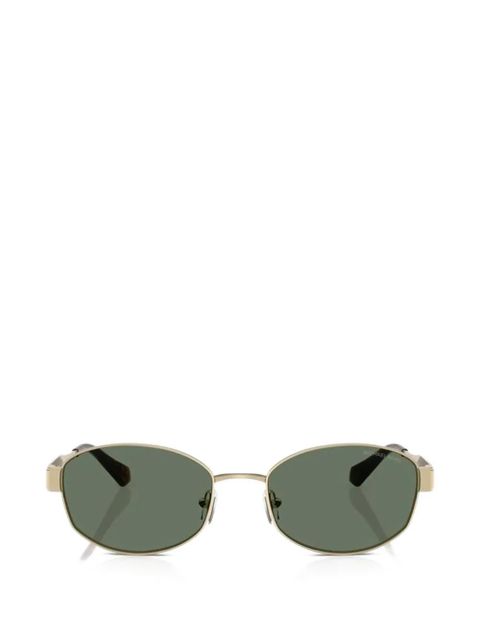 Michael Kors Monte Carlo geometric-frame sunglasses - Gold - zdjęcie produktu nr 1