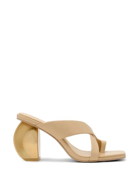 Cult Gaia Nina sculptural-heel sandals - Neutrals - zdjęcie produktu nr 1