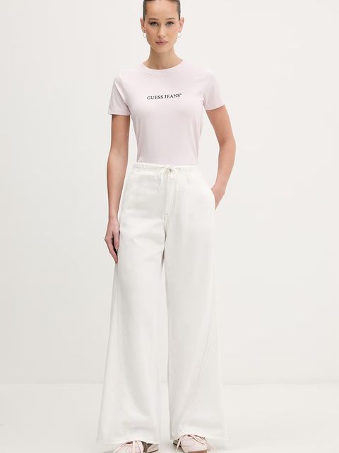 Guess Jeans jeansy wide leg damskie - zdjęcie produktu nr 1