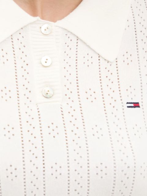 Tommy Jeans sweter damski kolor biały lekki DW0DW20965