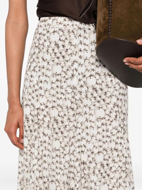 ISABEL MARANT Hortensia midi skirt - White