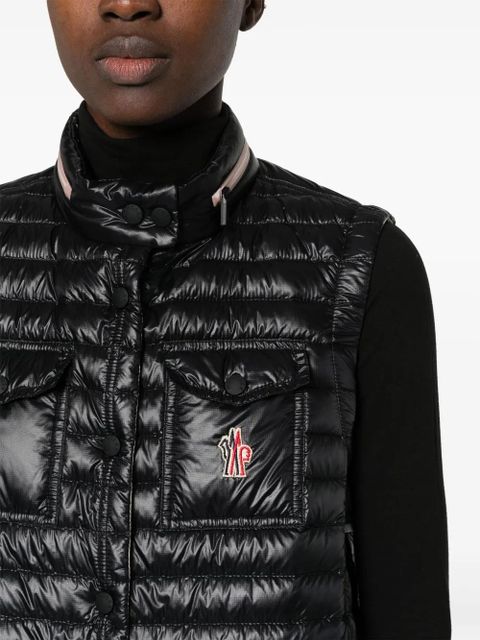 Moncler Grenoble Gumiane padded gilet - Black