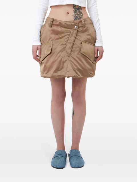 JW Anderson Mini Gonna Cargo con Design Imbottito - Neutrals - zdjęcie produktu nr 2