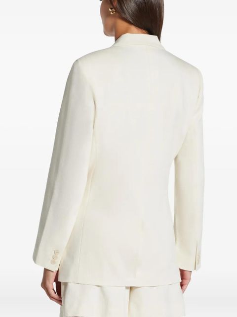 ANINE BING Jasmine double-breasted blazer - White - zdjęcie produktu nr 2