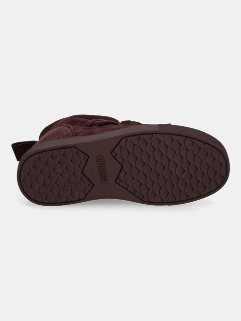 Inuikii śniegowce zamszowe Classic Low kolor bordowy 1001.001.0092.518