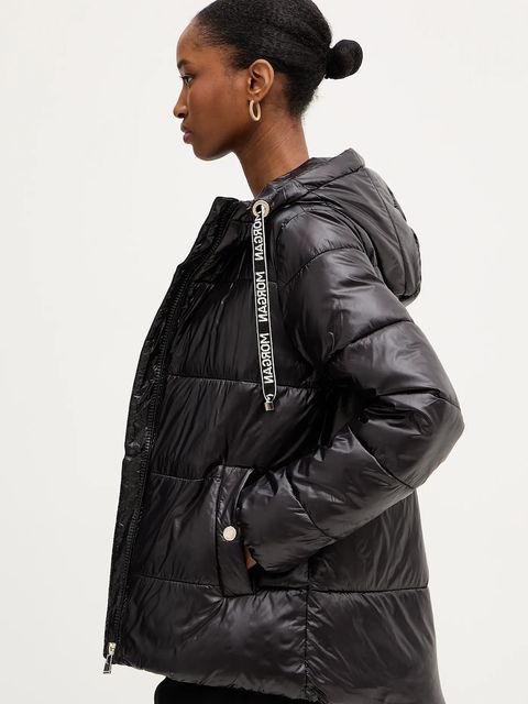 Morgan kurtka kolor czarny zimowa GMODOU