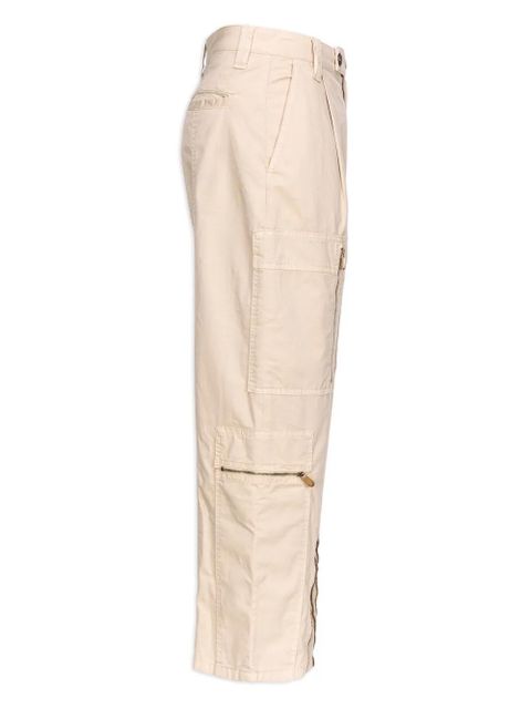PINKO multiple-pocket pleated straight-leg trousers - Neutrals - zdjęcie produktu nr 2