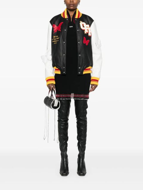 Off-White 2013 varsity jacket - Black