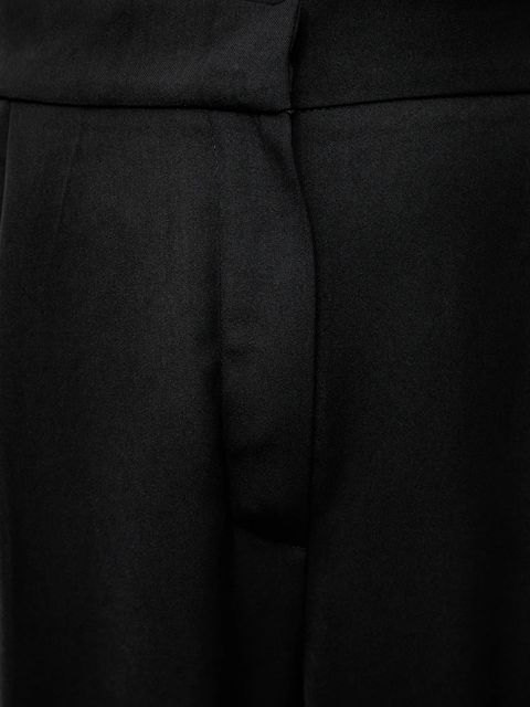 Answear.LAB spodnie damskie kolor czarny szerokie high waist