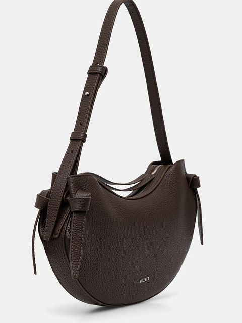 Yuzefi torebka skórzana FORTUNE COOKIE kolor brązowy YUZCO-HB-FC-L038