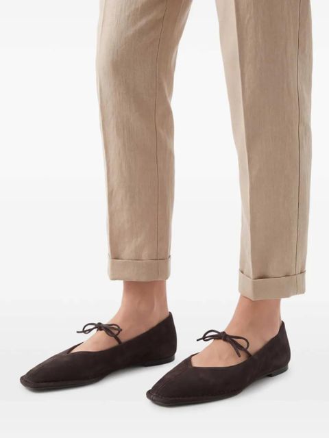 ALOHAS Sway ballet flats - Brown