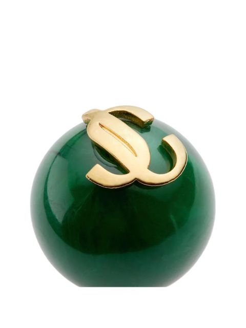 Jimmy Choo logo beads earrings - Gold - zdjęcie produktu nr 2