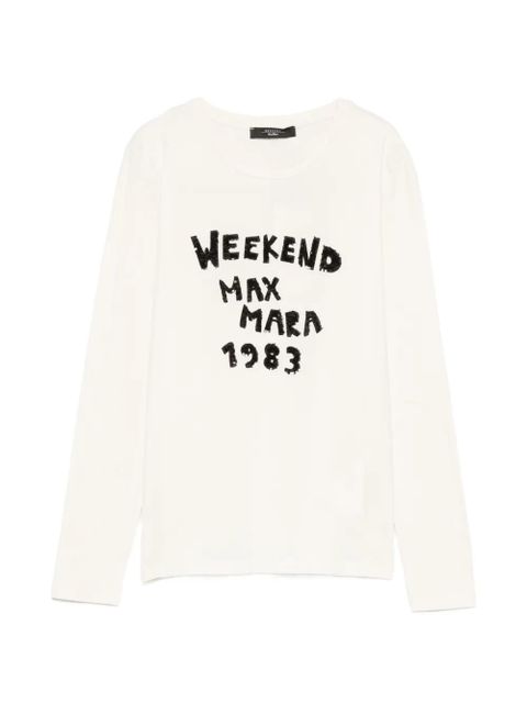 Weekend Max Mara Renoir long-sleeve T-shirt - Neutrals - zdjęcie produktu nr 1