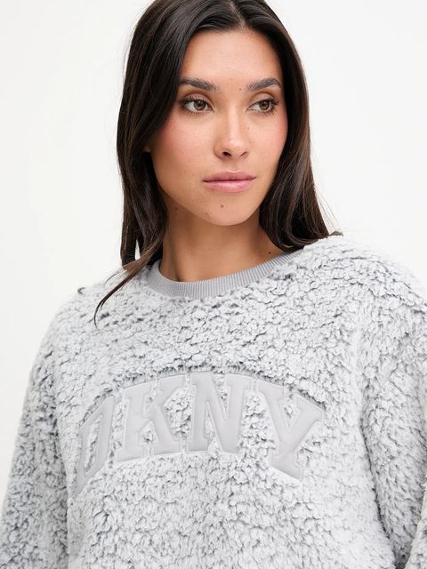 Dkny piżama damska kolor szary YI70065 - zdjęcie produktu nr 2