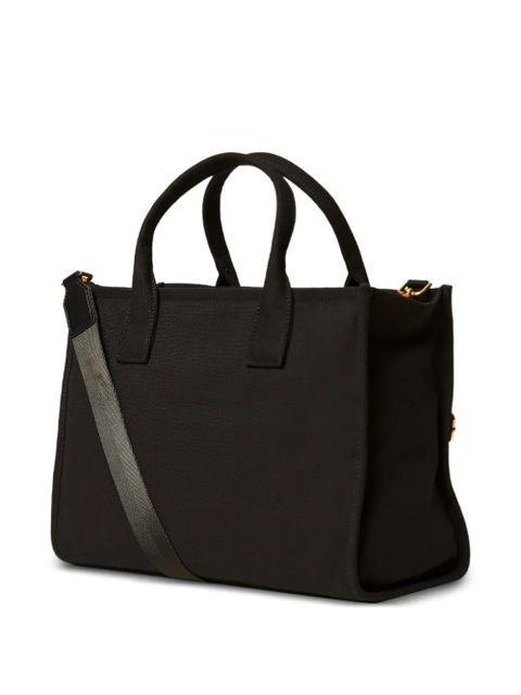 TWINSET logo cotton tote bag - Black - zdjęcie produktu nr 2