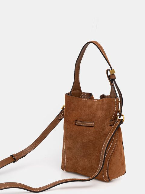 Gianni Chiarini torebka zamszowa SIENNA