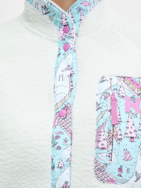 Helly Hansen bluza polarowa IMPERIAL damska kolor zielony gładka 63372