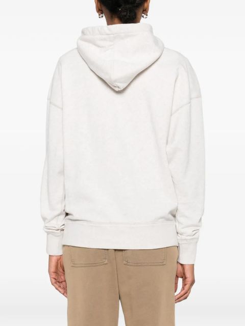 MARANT ÉTOILE logo-detail hoodie - Neutrals