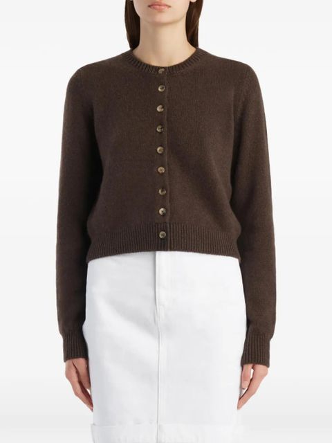 KHAITE Everheart cardigan - Brown