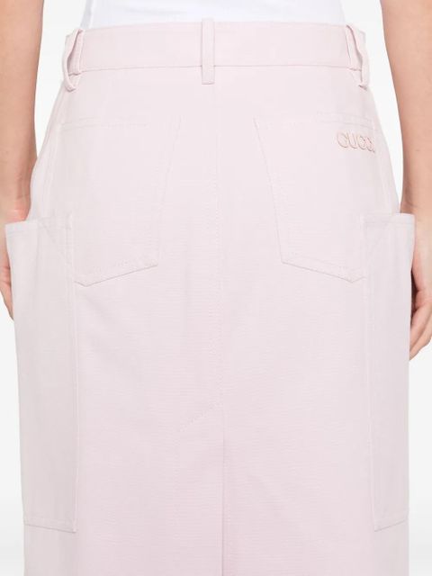 Gucci Delavé midi skirt - Pink - zdjęcie produktu nr 2