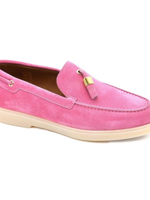 Giuseppe Zanotti Maui suede loafers - Pink - zdjęcie produktu nr 2