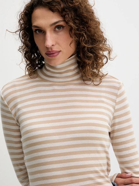 MM by Max Mara longsleeve z dodatkiem wełny BLASY