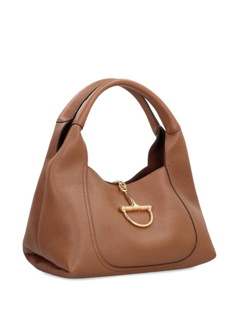 Gucci Softbit horsebit-detail tote bag - Brown