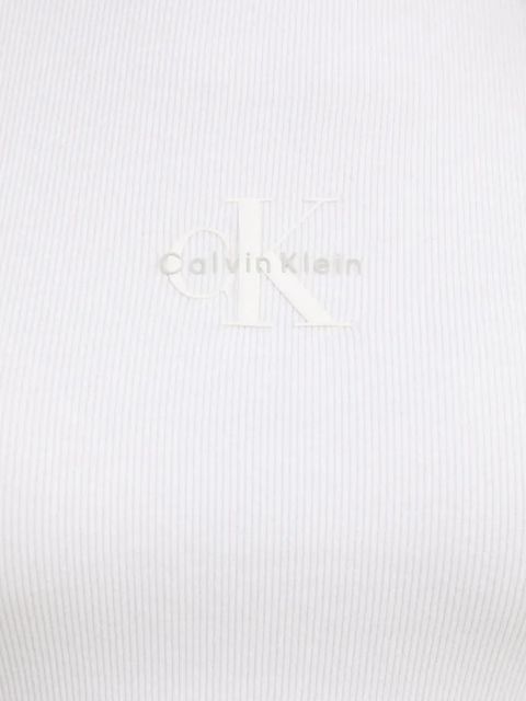 Calvin Klein Jeans t-shirt damski kolor biały LV047AB802