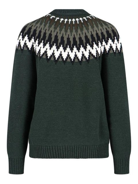Gucci strass patterned sweater - Green - zdjęcie produktu nr 2
