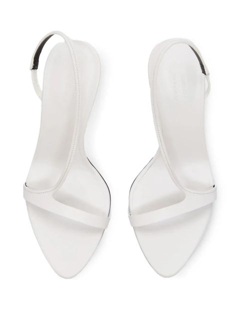 LouLou de Saison Arwa heeled sandals - White - zdjęcie produktu nr 2