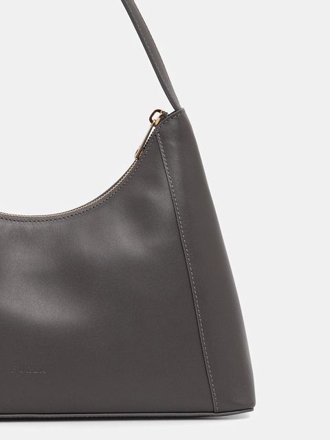 Furla torebka skórzana kolor szary WB00782.AX0733.4283S