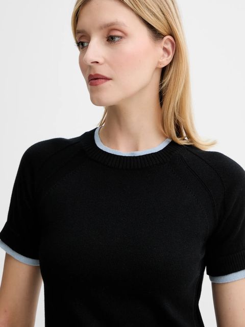 MAX&Co. sweter z domieszką kaszmiru damskie kolor czarny lekki 2526366083200