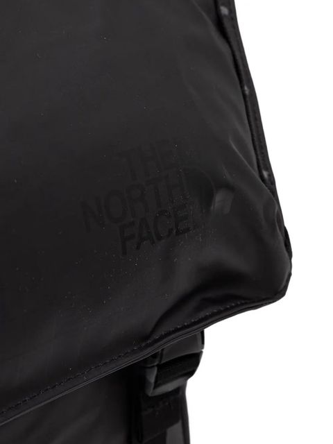 The North Face logo-print messenger bag - Black
