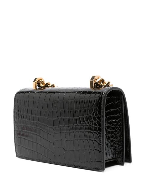 Alexander McQueen The Jewelled cross body bag - Black