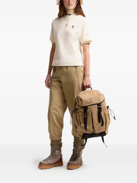 Moncler Grenoble short-sleeved logo T-shirt - White - zdjęcie produktu nr 2