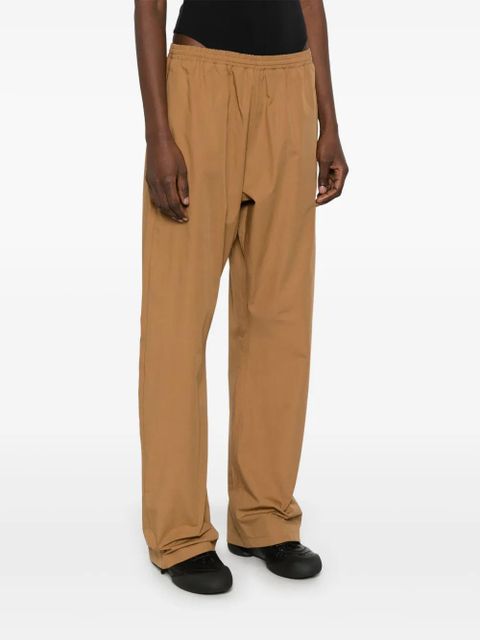 MM6 Maison Margiela straight-leg trousers - Brown