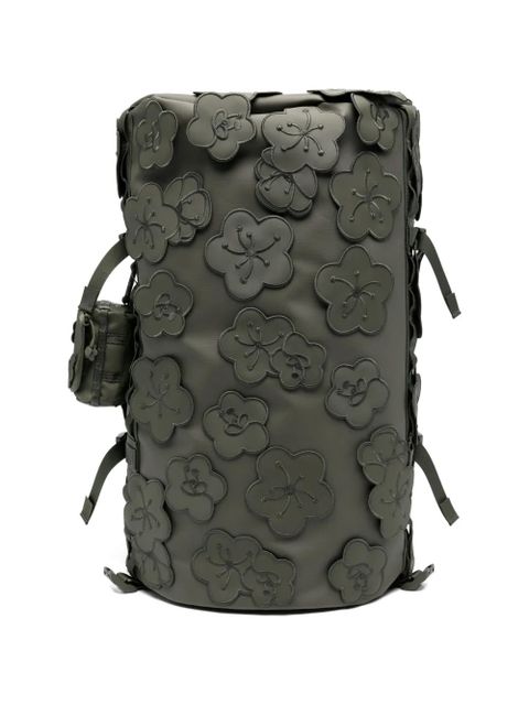 The North Face x Cecilie Bahnsen floral-appliqué holdall bag - Green