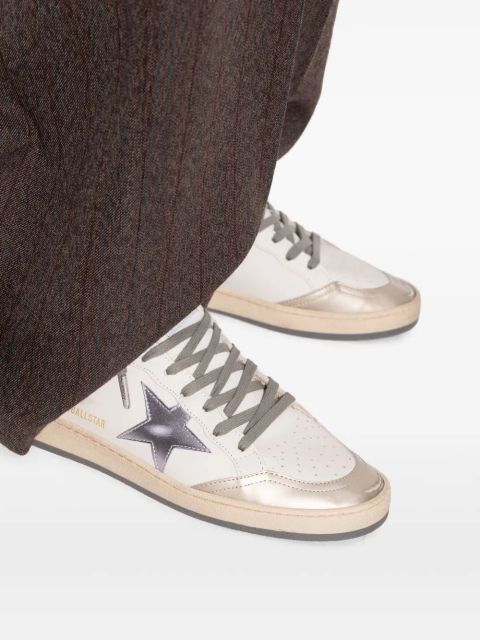 Golden Goose Ball Star leather sneakers - White