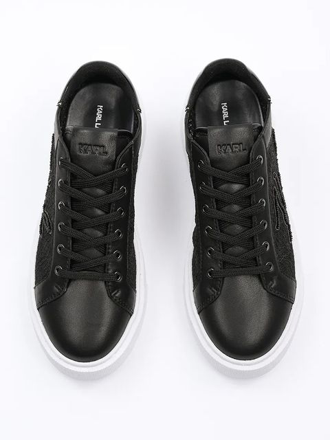 Karl Lagerfeld sneakersy MAXI KUP kolor czarny KL62211F