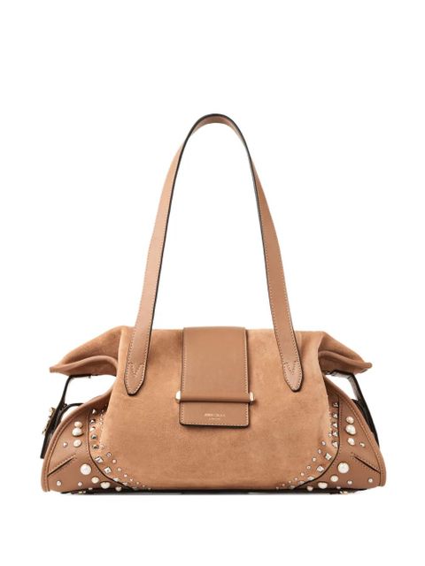 Jimmy Choo Bar Filo studded top-handle tote bag - Brown - zdjęcie produktu nr 1