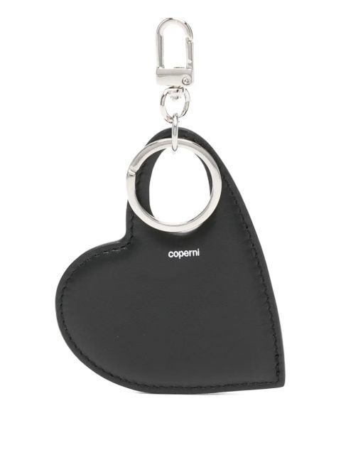 Coperni heart-shaped leather keyring - Black - zdjęcie produktu nr 1
